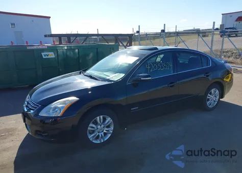 2011 Nissan Altima Hybrid z USA, uszkodzony, nr VIN 1N4CL2AP3BC101911
